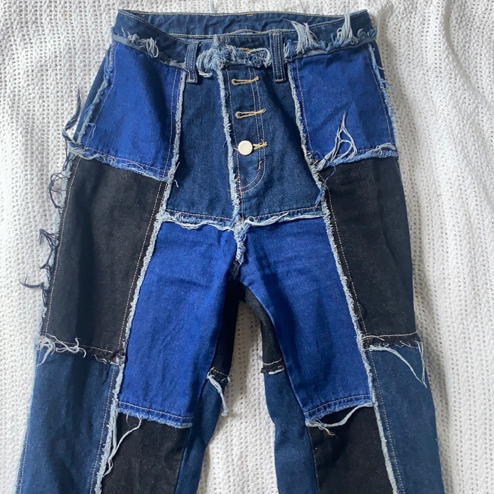 Patchwork Jeans